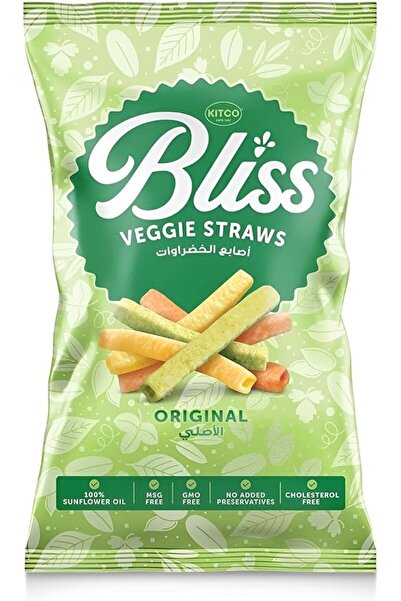Kitco Bliss Veggie Straws Original Snacks, 27 g