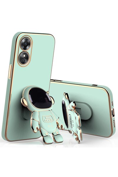 XGSM Husă Oppo A17, Astronaut, Verde