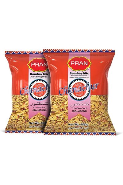 pran Normal Chanachur 300 g, 2-Pack