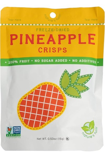 Nature's Finest أناناس مجفف بالتبريد من نيتشرز تيرن