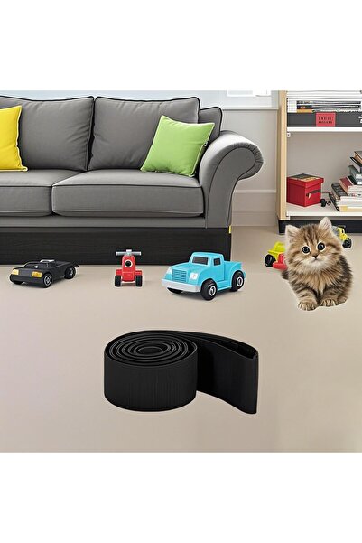 Arabest Under Couch and Bed Toy Blocker,Elastic Furniture Barrier for Kids an...