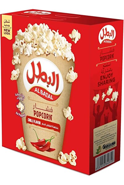 Al Batal Chilli Popcorn, 10 x 23 g