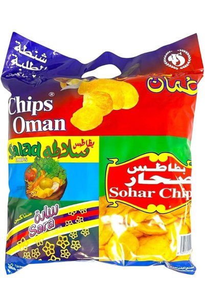 Chips Oman رقائق متنوعة 20×15 جرام