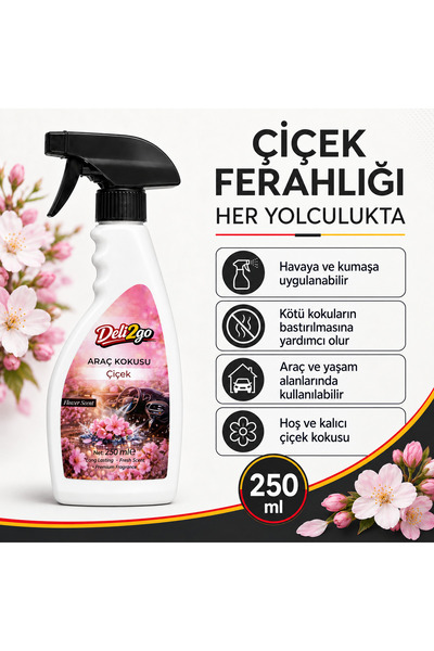 Araç Kokusu Çiçek 250 ml
