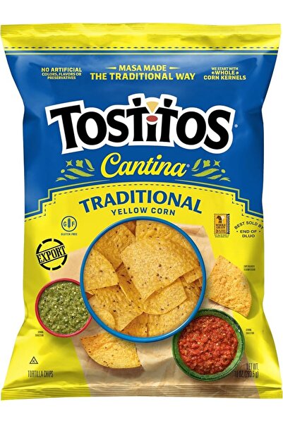 Tostitos رقائق التورتيلا، كانتينا، 283 جرام (للتصدير)