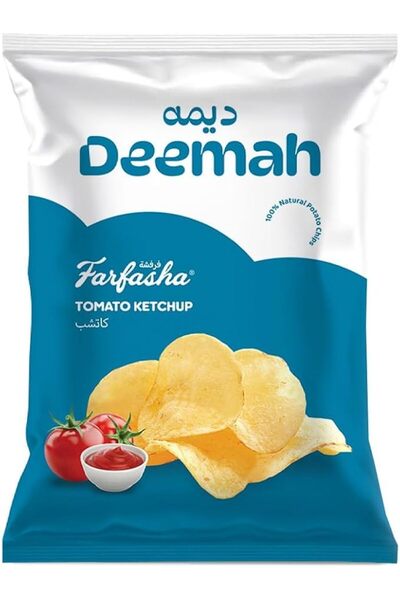 Deemah كاتشب رقائق البطاطس 70 جرام