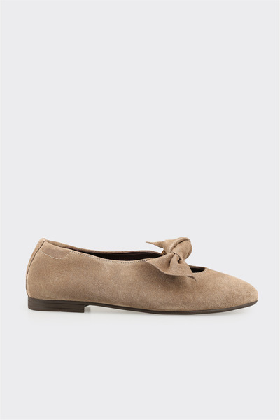 Elle Shoes Vizon Deri Kadın Günlük Ayakkabı