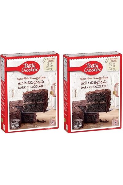BETTY CROCKER خليط كيك الشوكولاتة الداكنة 430 جرام