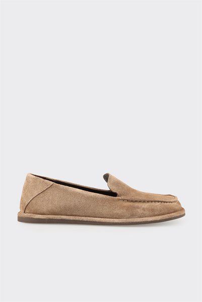Elle Shoes Vizon Deri Kadın Günlük Ayakkabı