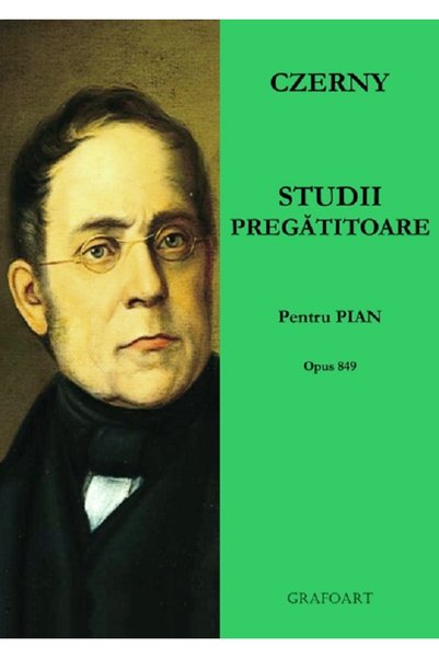 GRAFOART Studii pregatitoare pentru pian - Czerny
