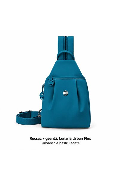 lunaria bags Rucsac Urban Flex Multifuncțional 3-în-1 Albastru