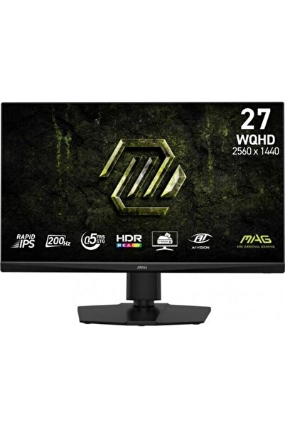 MSI Monitor gaming 27 " 200Hz IPS 0.5ms WQHD (2560x1440) HDMI DisplayPort Piv...
