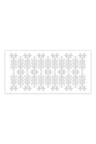 Decoratiuni Dulci Șablon decor tort cascadă florală |   Șabloane pentru tort