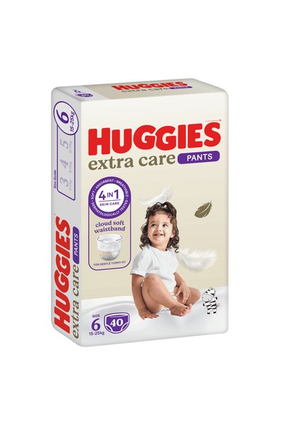 Huggies Pull-Ups Size 6 Jumbo Pack 40 Culottes