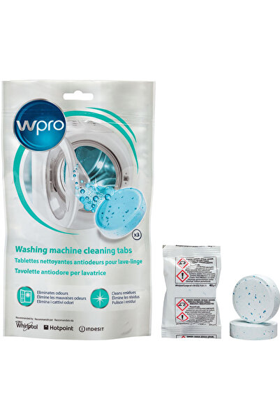 WPRO Pastile de curatare masina de spalat rufe PowerFresh