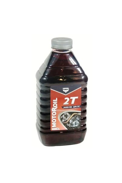 Vipoil 2Т смесено масло за верижен трион, зелено, 0.5 л
