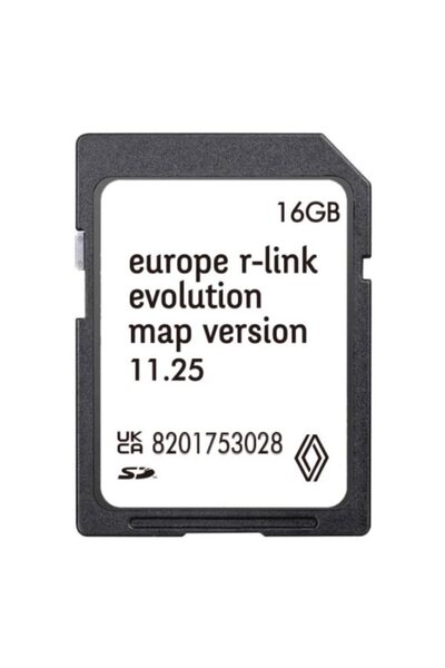 NAVITM Card de navigație Renault R LINK Hărți 2026, Limba română, Detaliat Eu...
