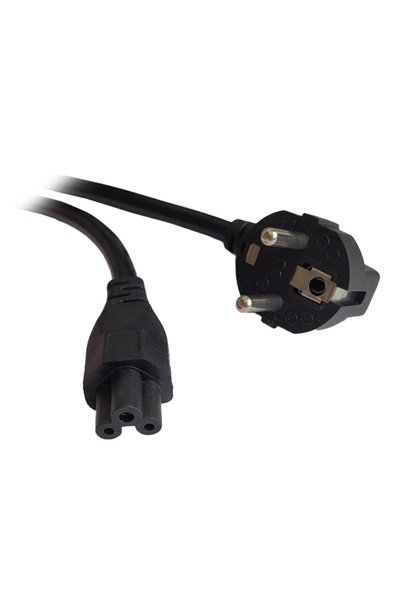 SPACE&R CABLU alimentare Spacer notebook 1m, intrare Shucko, iesire C5, 16A, ...