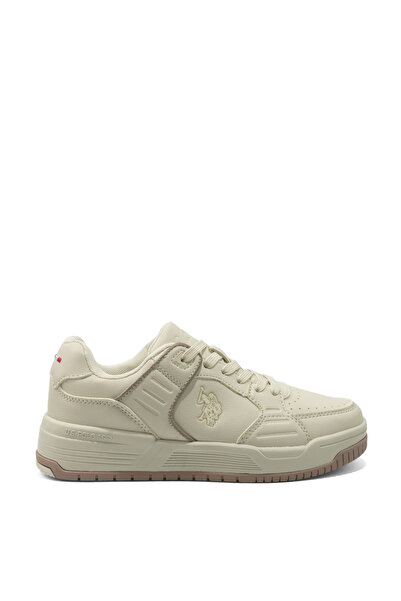 U.S. Polo Assn. BERITA GLB Bej Kadın Sneaker
