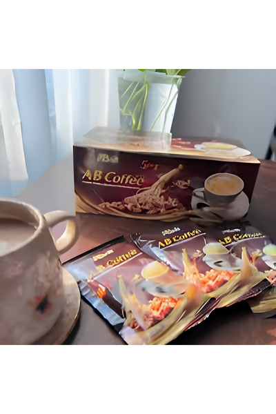 AB Pro قهوة AB أرابيكا 5 في 1 (مزيج قهوة جاهز مع الجينسنغ والساتشا إنشي) AB Coffee Arabica 5 in 1 (Premix Coffee Ginseng with Sacha Inchi