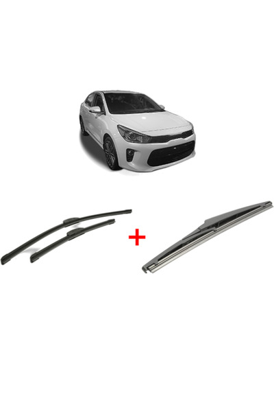 Bosch Set de 3 ștergătoare KIA RIO IV Hatchback Van (YB, SC, FB) 2017, pentru...