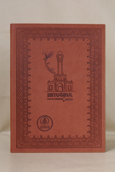 ankara menü A4 Thermo Leather Secretary File – Document Folder with Mechanism...