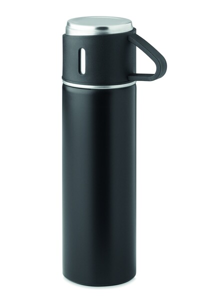 JOY CREATIVE Termos Joy Creative, Inox, 420 ml, Negru