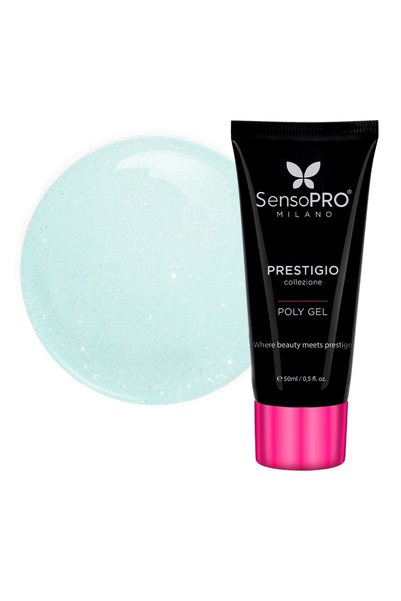 SensoPRO Milano Polygel PRESTIGIO - Lagoon Glow, 50ml