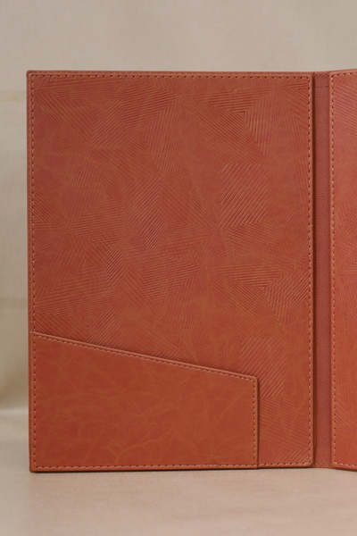 ankara menü A4 Thermo Leather Secretary File – Document Folder with Mechanism and Pockets 23X32 cm