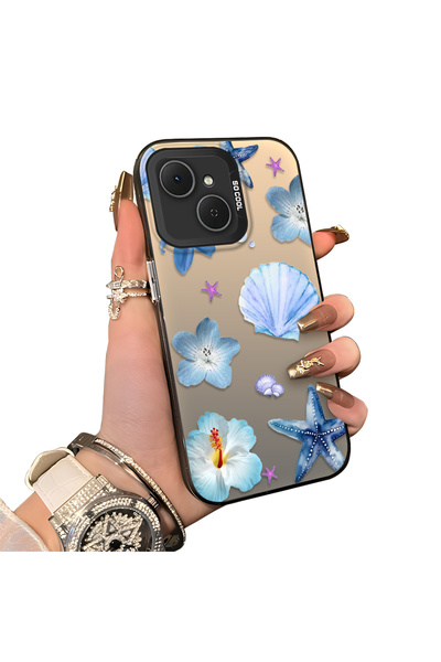 Hontinga حافظة هاتف من السيليكون متوافقة مع هاتف Tecno Spark 40C، حافظة خلفية...