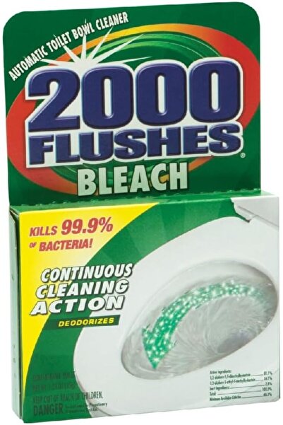 2000 Flushes منظف المرحاض للتنظيف المستمر أخضر 1.25 أونصة 290071