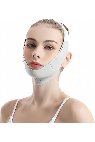 Arabest Double Chin Reducer and V-Line Lifting Strap,Reusable Face Slimming B...