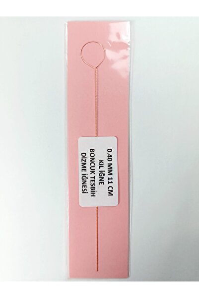 Eskişehir hobi sanat 0.40 mm 11 cm 1 Piece Bristle Needle, Bead Rosary String...