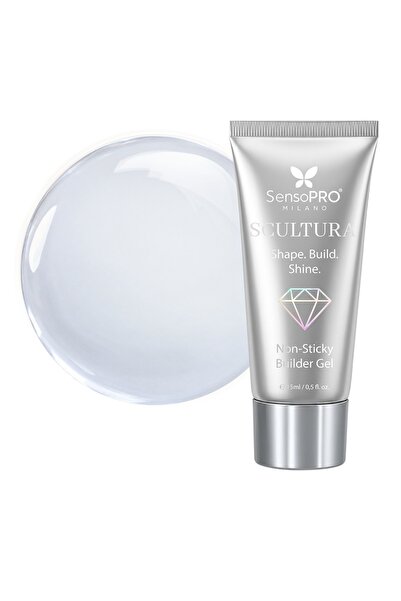 SensoPRO Milano Polygel SCULTURA Non-lipicios - Cristal Clar, 15ml