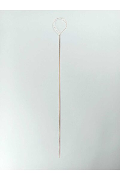 Eskişehir hobi sanat 0.40 mm 12 cm 1 Piece Bristle Needle, Bead Rosary Stringing Needle, Guide Needle