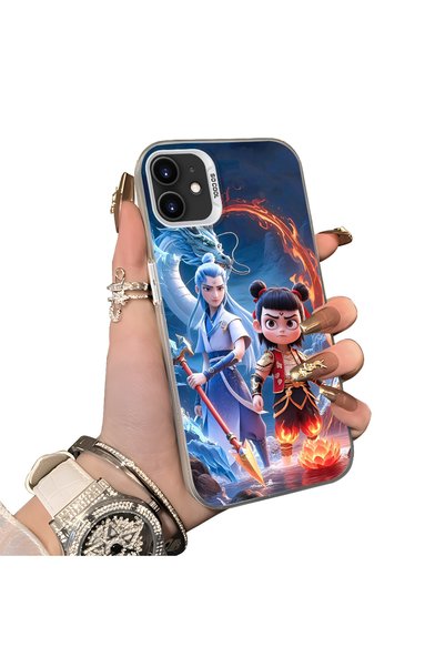 Hontinga حافظة خلفية صلبة من السيليكون متوافقة مع هاتف iPhone 12، حافظة هاتف ...