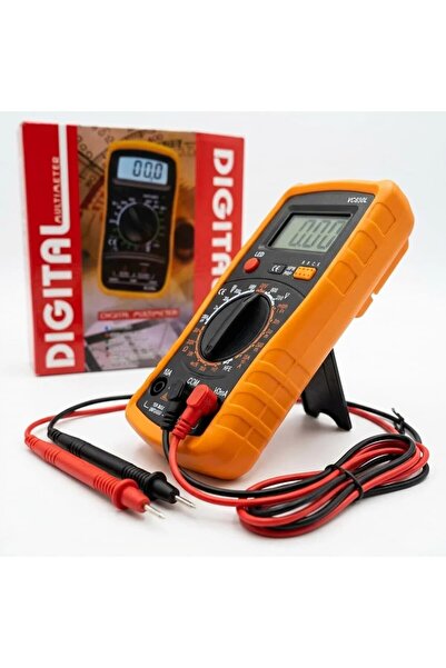 ELdepo Multimetru Digital Universal VC830L, Ecran LCD cu iluminare de fundal,...