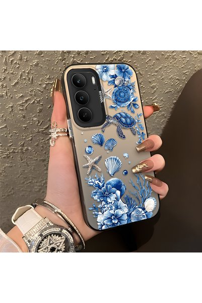 CHICASELUX غطاء Realme C75 4G المتوافق مع شبكة الجيل الرابع بتصميم السلحفاة ا...