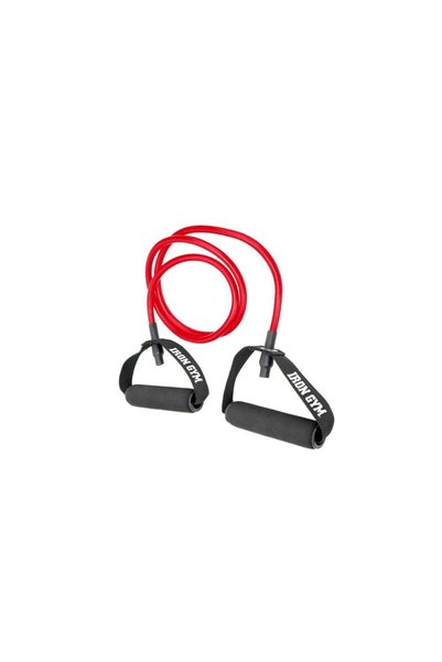 IRON GYM Λάστιχο Γυμναστικής σε Κόκκινο με Μαύρες Λαβές, IRG041