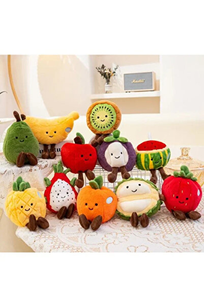 Generic Brand Jucărie Pluș Fructe Kawaii cu Parfum, 18cm, Model Aleatoriu, Pl...