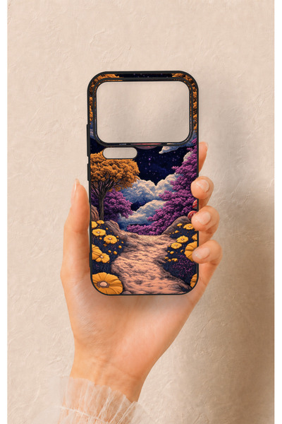 Vip Case حافظة سيليكون بنمط الغابة السحرية متوافقة مع هاتف Mi 17 Pro 5G