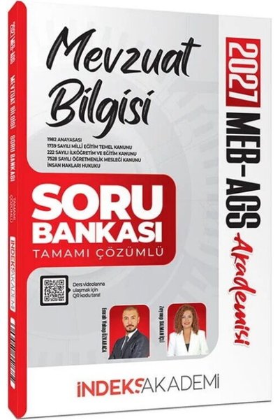İndeks Akademi Yayıncılık İndeks Akademi 2027 MEB AGS Akademisi Mevzuat Bilgi...