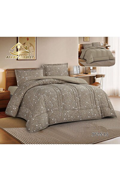 Afkar Albayet Luxury Summer Airy Plaid Bedspread Twin Size 140X200Cm 4Pcs Sof...