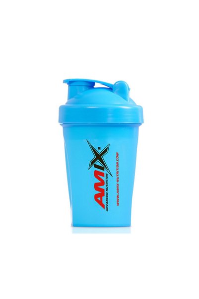 AMIX MiniShaker Color - Shaker pentru Proteine, Albastru, 400 ml