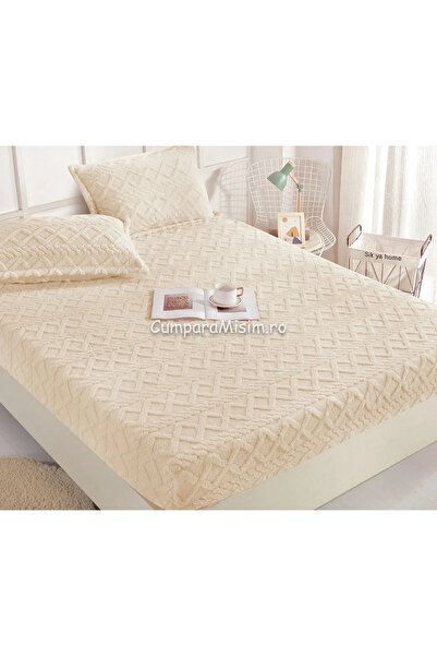 decorami Cearsaf cu elastic COCOLINO, 180x200x25cm, 2 fete de perne, Jojo Hom...