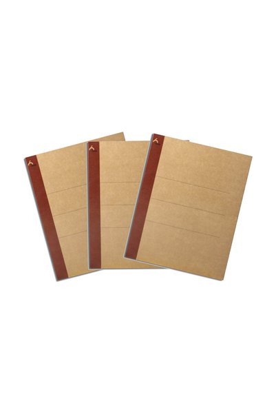Önder Tak Tak Büyüyen Dosya 3'Lü Set Kraft A4 Genişleying Bellows Expanding F...