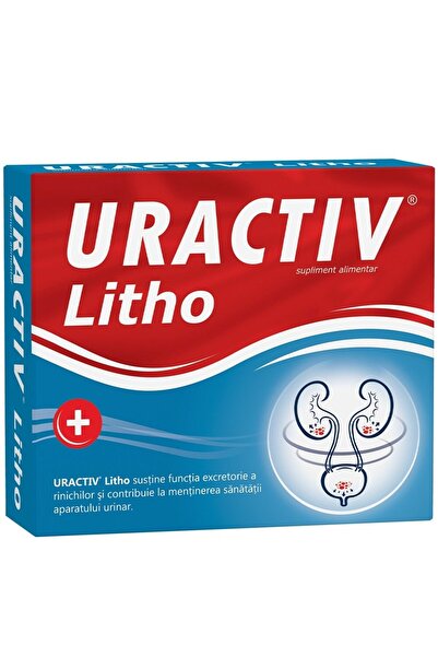 Fiterman Pharma Supliment alimentar Uractiv Litho, 30 capsule