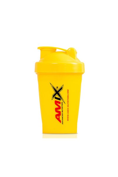 AMIX MiniShaker Color - Shaker pentru Proteine, Galben, 400 ml