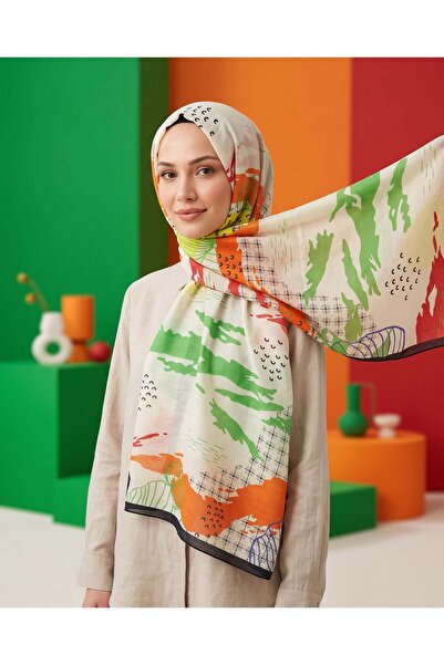 United Colors of Benetton شال فيسكوز بينيتون - فيوري - 1010-002 - أسود