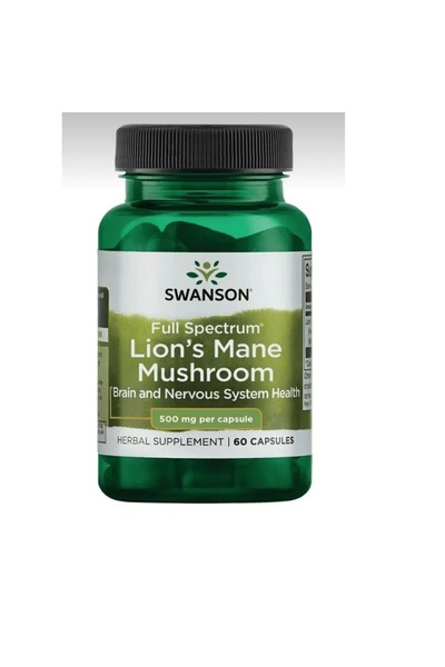 Nutrition Lion’s Mane Mushroom – Aslan Yelesi Mantarı Ekstresi 500 mg 60 Kapsül Premium Supplement